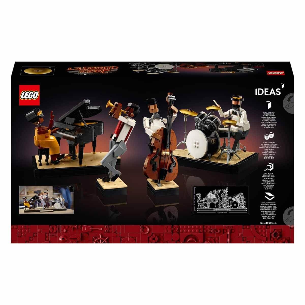 Игровой набор LEGO Ideas Jazz Quartet 21334, фото №4
