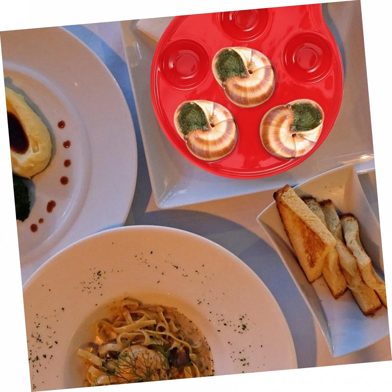 Форма для запекания улиток Керамическая с 6 отверстиями Компактная Легкая, фото №6 Форма для запекания улиток Керамическая с 6 отверстиями Компактная Легкая, фото №6