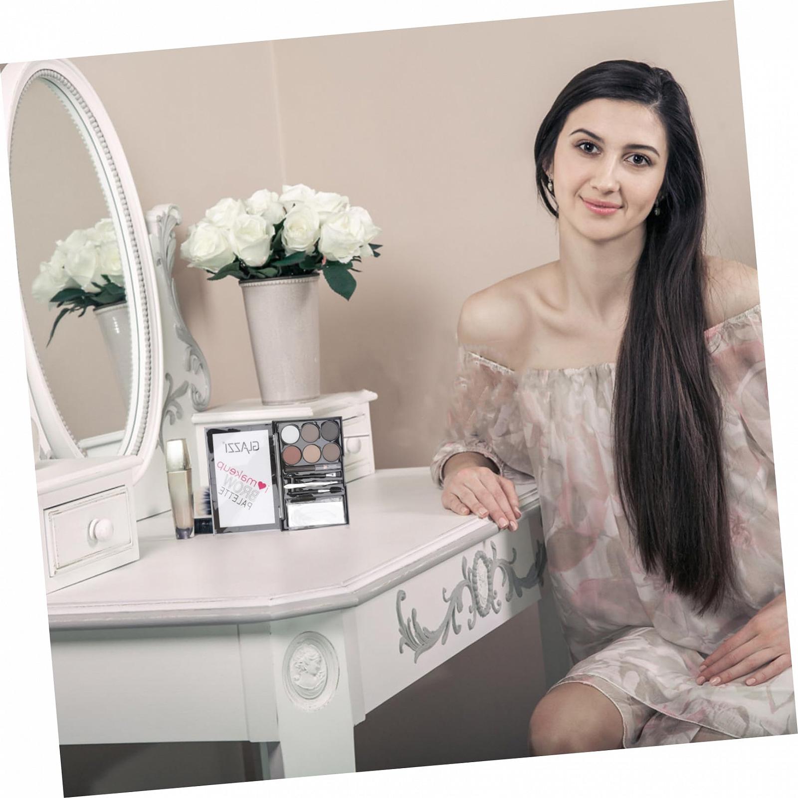 Набор Ipetboom Augenbrauenpuder Augenbrauenbürste Augenbrauen-Мake-up, фото №4