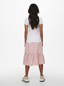 Футболка ONLLOVE LIFE FIT TOP BOX JRS 15226018  HALF ONLY Білий S - Фото 1