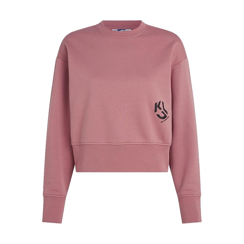 Женский свитшот с логотипом-монограммой Karl Lagerfeld Jeans Regular Fit, фото №3 Женский свитшот с логотипом-монограммой Karl Lagerfeld Jeans Regular Fit, фото №3