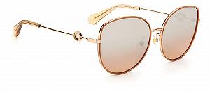 Солнцезащитные очки Унисекс Kate Spade Sicilia/g/s AU2/G4 Красный Золотой, One Size synthetic.ua - Фото 1