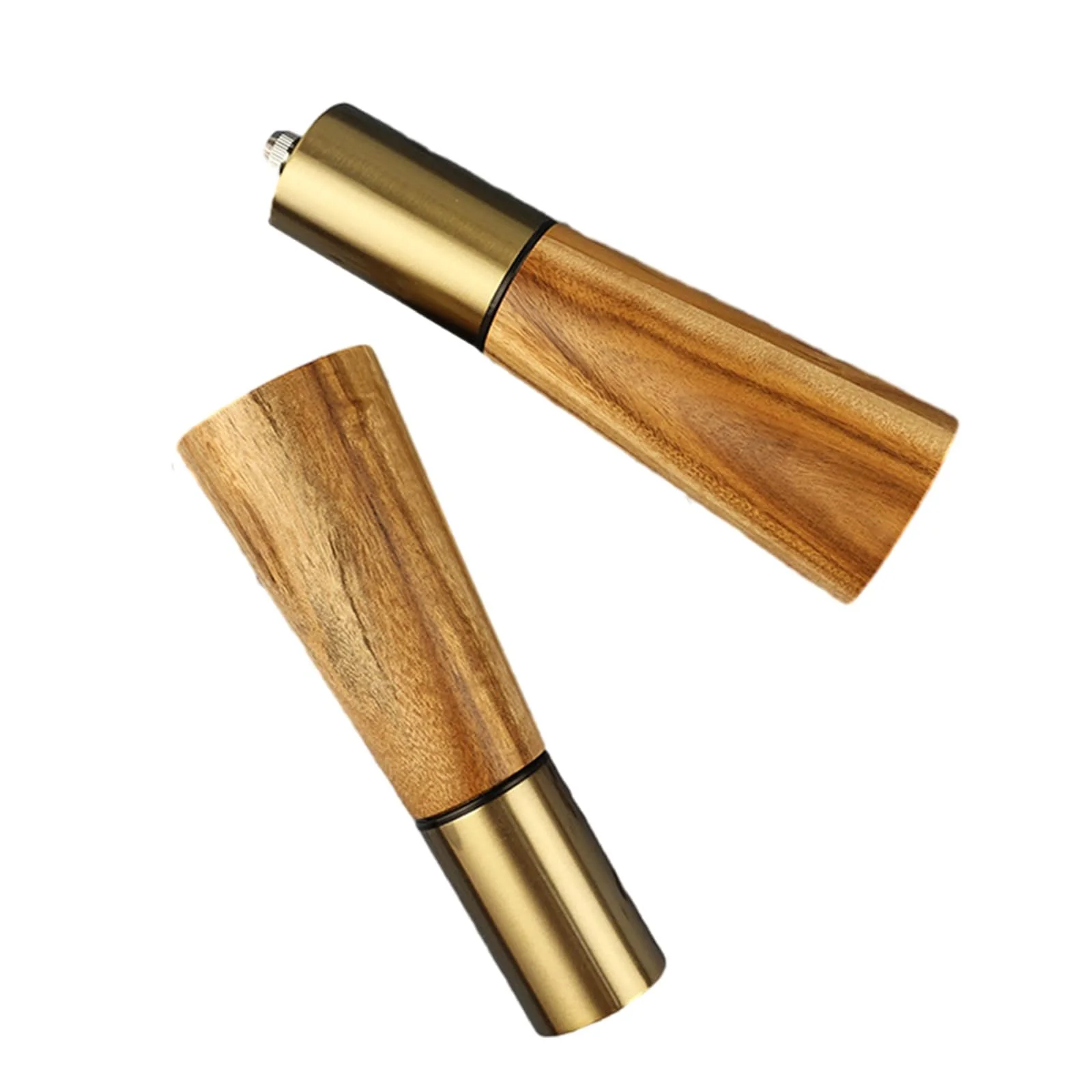 Набор Мельница с поддоном Ручная кухонная принадлежность Дерево, фото №3