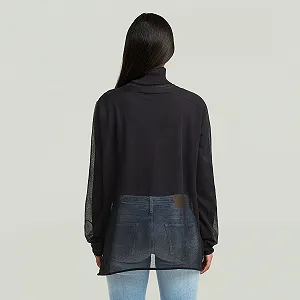 Жіночий светр G-Star RAW Sheer Loose Turtle Knitted Sweater - S ціна на synthetic.ua - Фото 1 Жіночий светр G-Star RAW Sheer Loose Turtle Knitted Sweater - S synthetic.ua - Фото 1