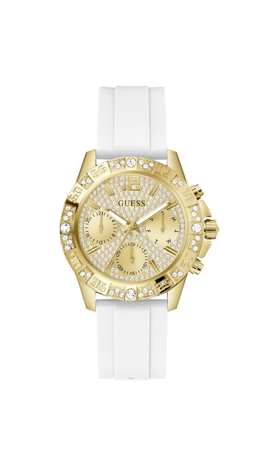 Женские часы GUESS Majesty GW0772L3 Силиконовый ремешок, фото №1