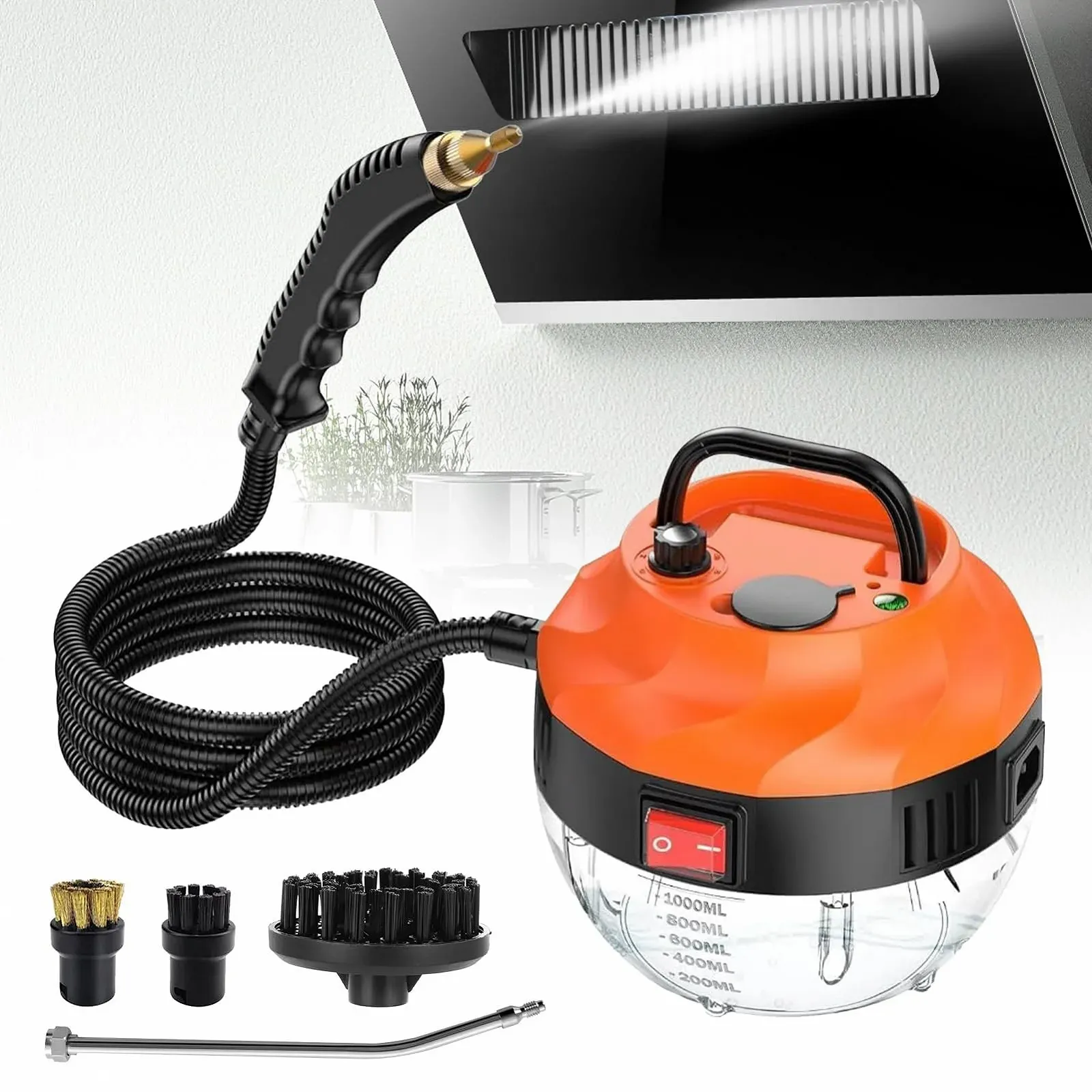 Пароочисник 3800 W 105.0 °C 1 L, фото №1 Пароочисник 3800 W 105.0 °C 1 L, фото №1