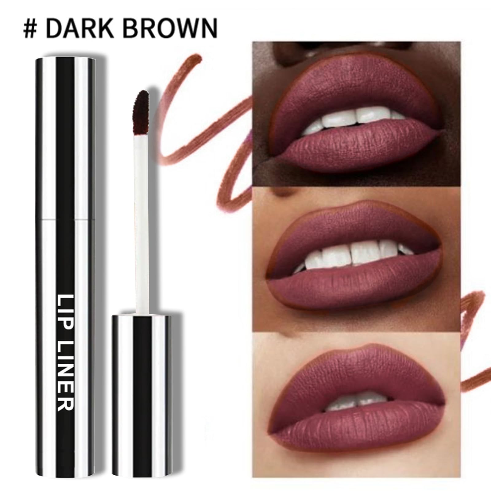 Контурный карандаш YANINEE 2x Long-Lasting Peel Off Waterproof Lip Stain Not Loose, фото №3