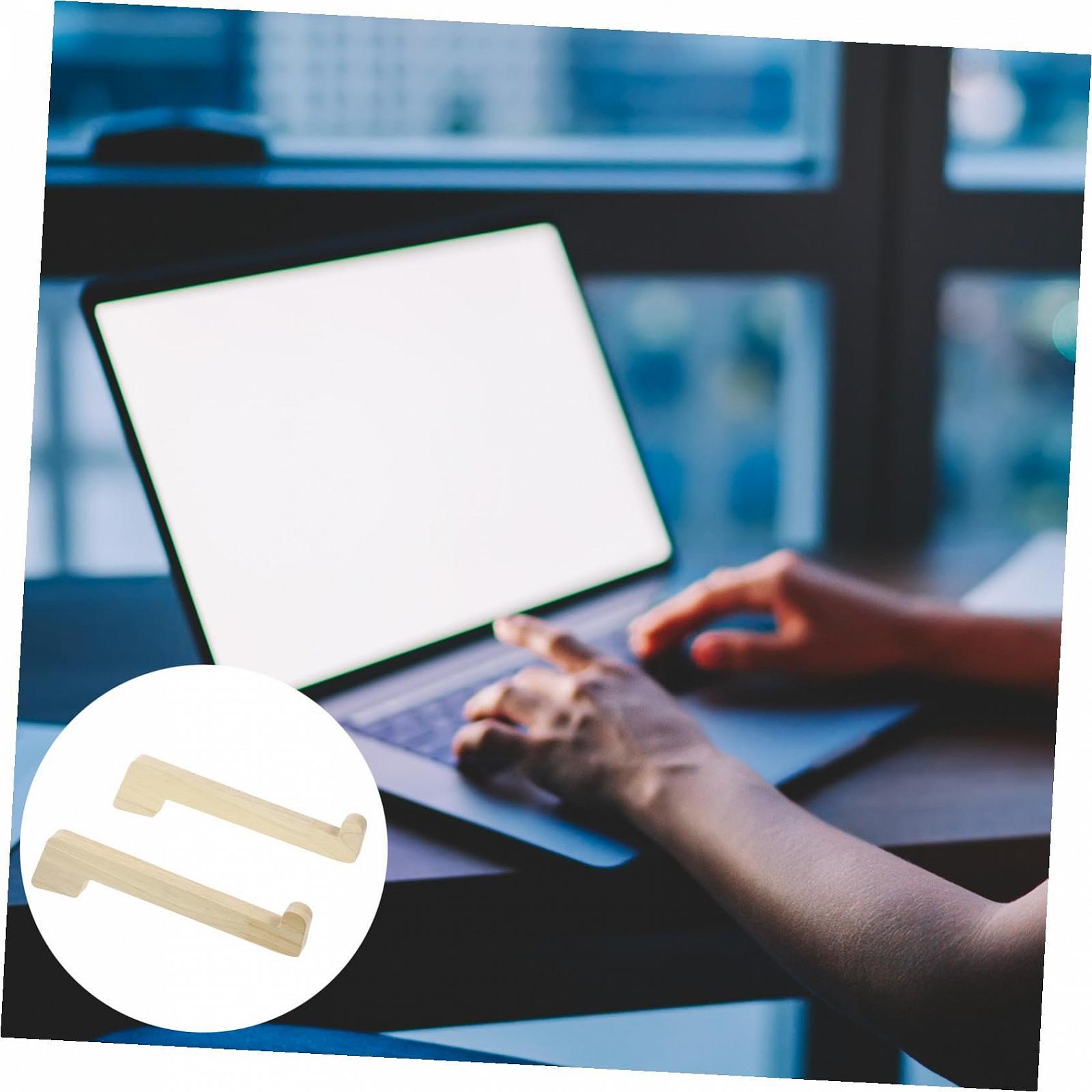 Подставка для ноутбука деревянная TEHAUX, набор 2 шт, фото №3