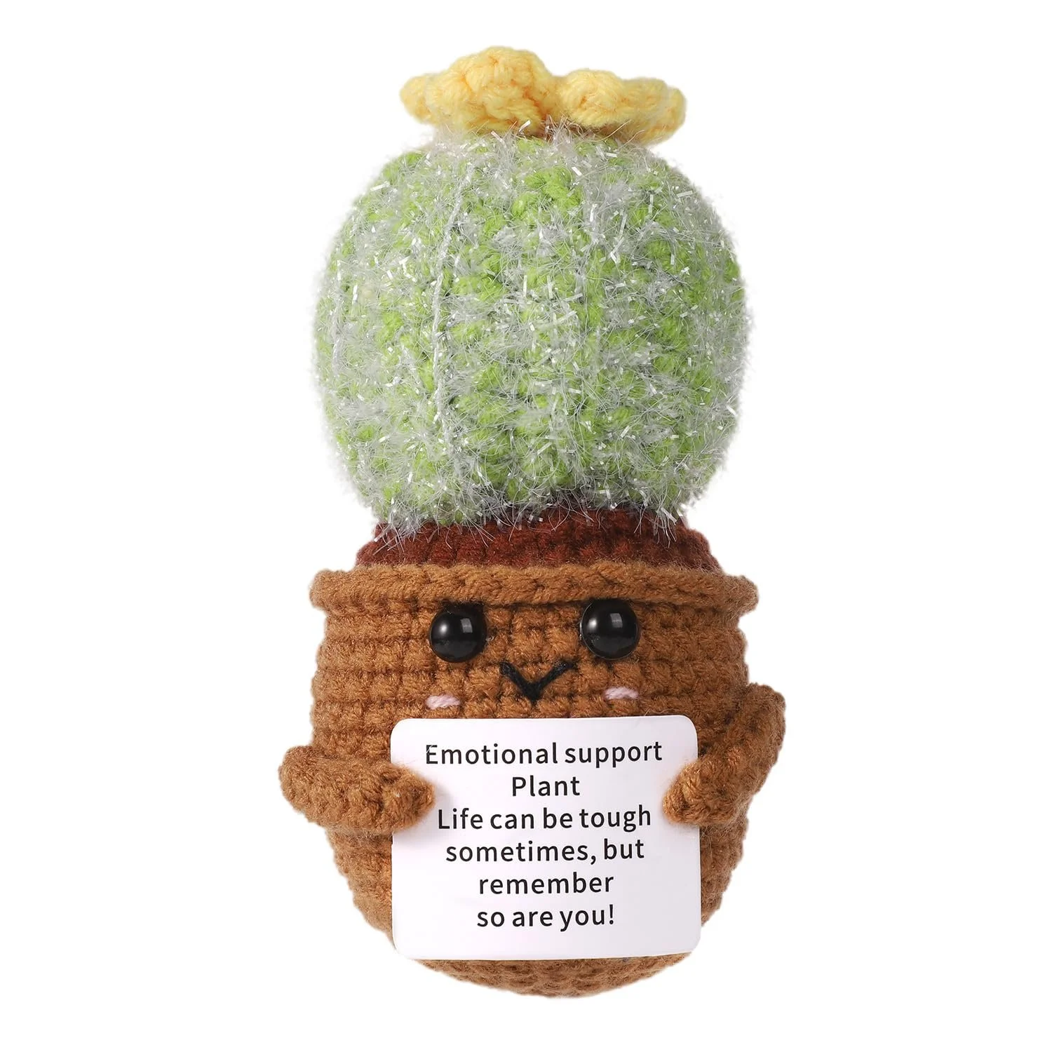 Игрушка lasuroa Handmade Positive Potato Toy 11 см Funny Mexican Fiesta Cactus с картой для поддержания духа, фото №1 Игрушка lasuroa Handmade Positive Potato Toy 11 см Funny Mexican Fiesta Cactus с картой для поддержания духа, фото №1