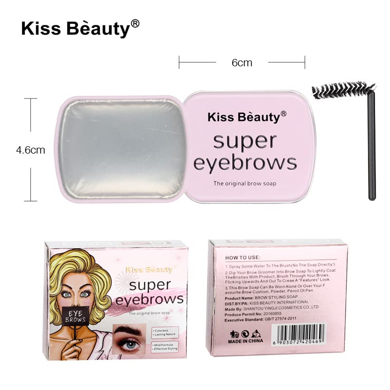 Мыло для бровей Ofenbronze Natural Refreshing Styling Soap Farblos Transparent L Прозрачный (Clear, One Size), фото №2