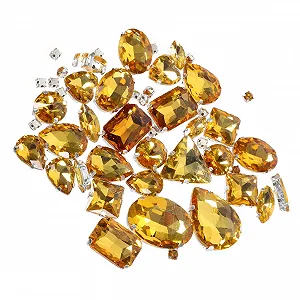 Стрази EXCEART Дрібні ручної роботи для прикрас одягу та вечірок - Фото 1