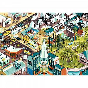 Пазл Heye Tarantino Films 299491 1000 элементов Серебристый synthetic.ua - Фото 1