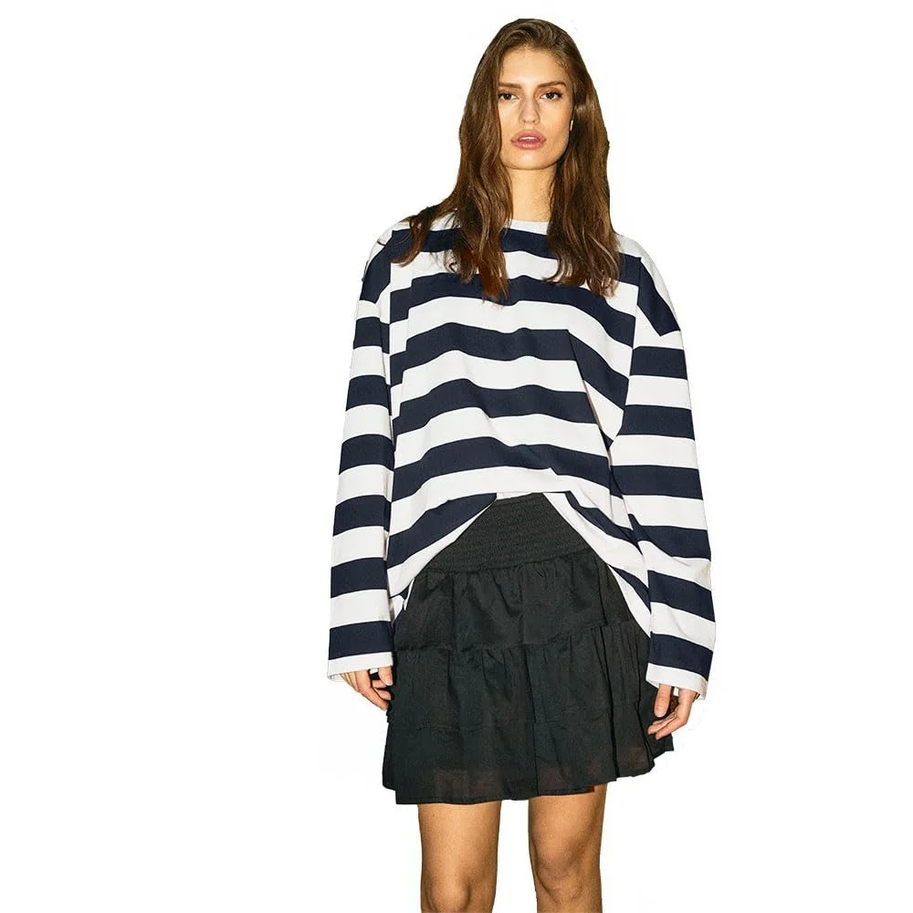 Свитшот Noisy may Женский Nmember L/S Stripe Noos, фото №1