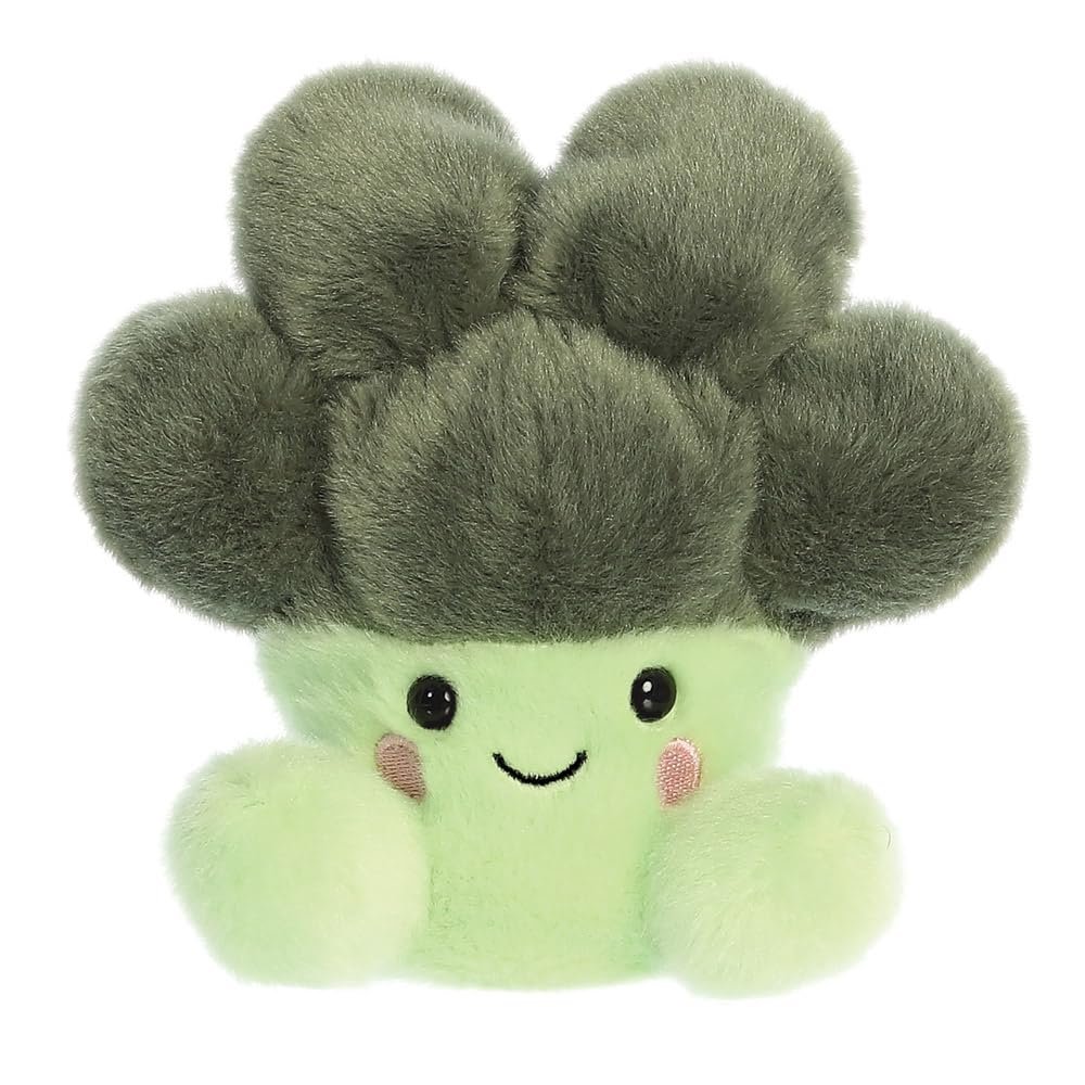 Мягкая игрушка Aurora Palm Pals Luigi Broccoli 33790 13 см Зеленая, фото №1 Мягкая игрушка Aurora Palm Pals Luigi Broccoli 33790 13 см Зеленая, фото №1
