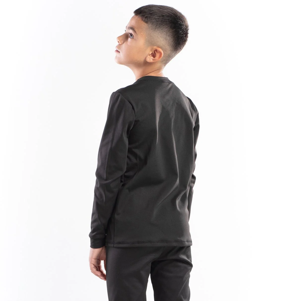 Термобілизна дитяча на хлопчика зимова на флісі Columbia чорний комплект кофта і штани, фото №3 Термобілизна дитяча на хлопчика зимова на флісі Columbia чорний комплект кофта і штани, фото №3