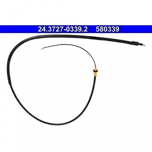 Трос стояночного гальма ATE 24.3727-0339.2 задній правий CITROËN PEUGEOT synthetic.ua - Фото 1