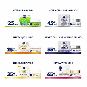 Денний крем Nivea Q10 проти зморшок легка текстура 50 мл synthetic.ua - Фото 1