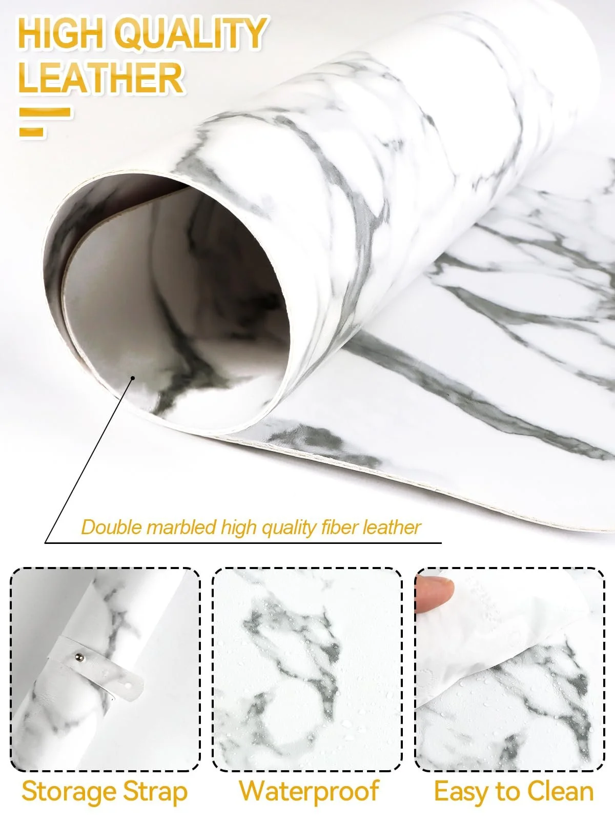 Подставка для рук маникюрная EBANKU Мрамор, фото №3 Подставка для рук маникюрная EBANKU Мрамор, фото №3