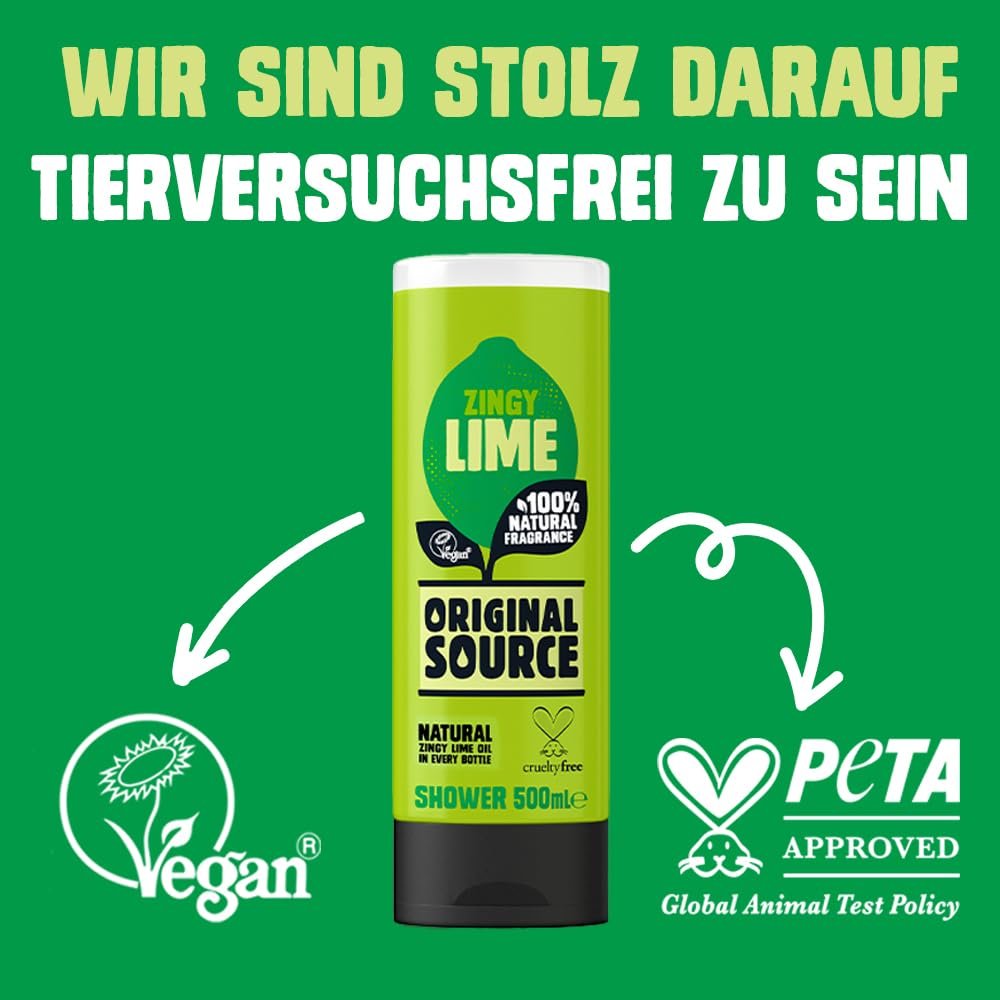 Гель для душа Original Source Lime 500 мл 6 шт., фото №2