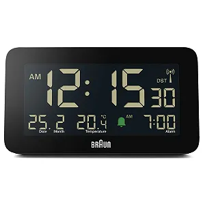 Цифровий Будильник Braun BC10B-DCF Коричневий - Фото 1