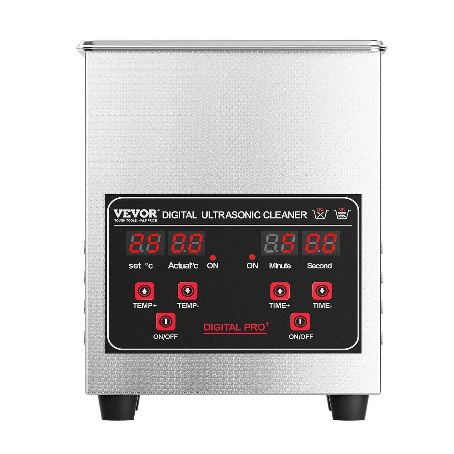 Ультразвуковой очиститель Vevor Ultrasonic Cleaner TH-08 Amini Silver, фото №2 Ультразвуковой очиститель Vevor Ultrasonic Cleaner TH-08 Amini Silver, фото №2