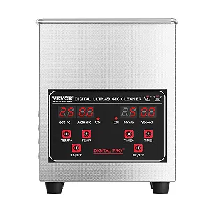 Ультразвуковой очиститель Vevor Ultrasonic Cleaner TH-08 Amini Silver цена на synthetic.ua - Фото 1 Ультразвуковой очиститель Vevor Ultrasonic Cleaner TH-08 Amini Silver synthetic.ua - Фото 1