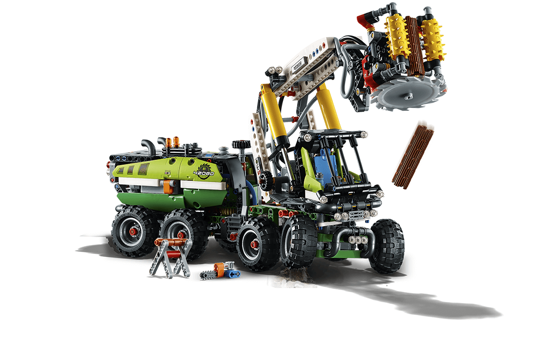 Конструктор LEGO Лісозаготівельна машина 1003 деталей 42080, фото №3