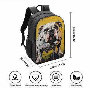 Ранець Bulldog RSIUUODNF 40x28x16см synthetic.ua - Фото 1