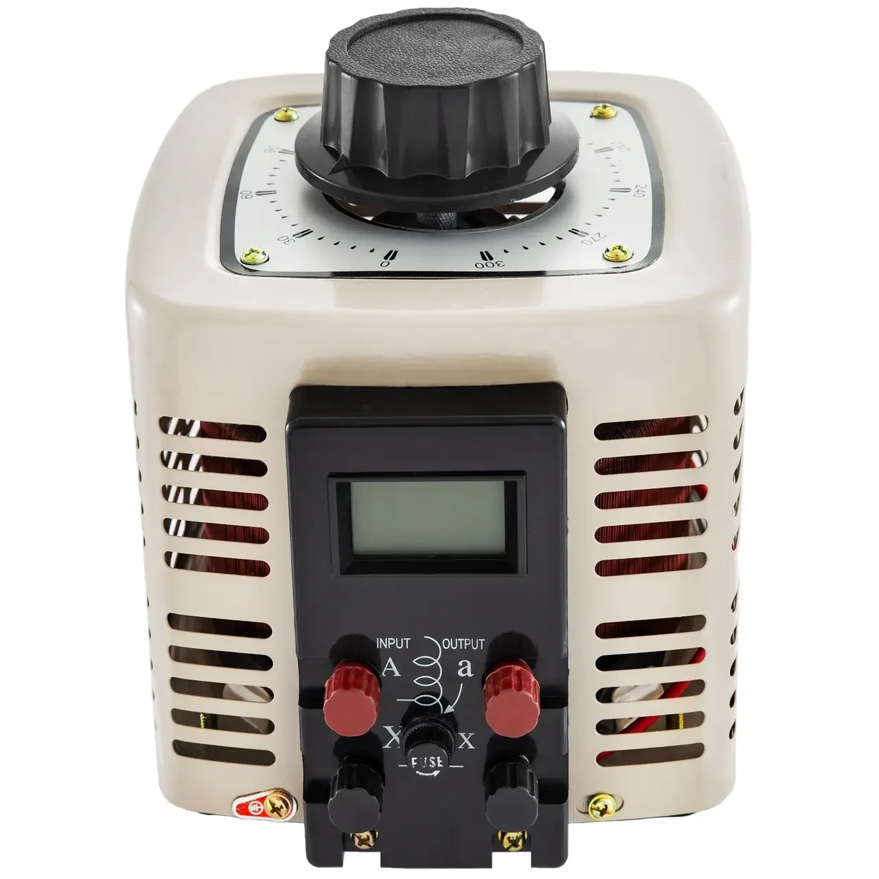 Трансформатор змінного струму FlowerW / 0 - 300 В / 500 ВА / 220 В / 60 Гц / Сірий, фото №3