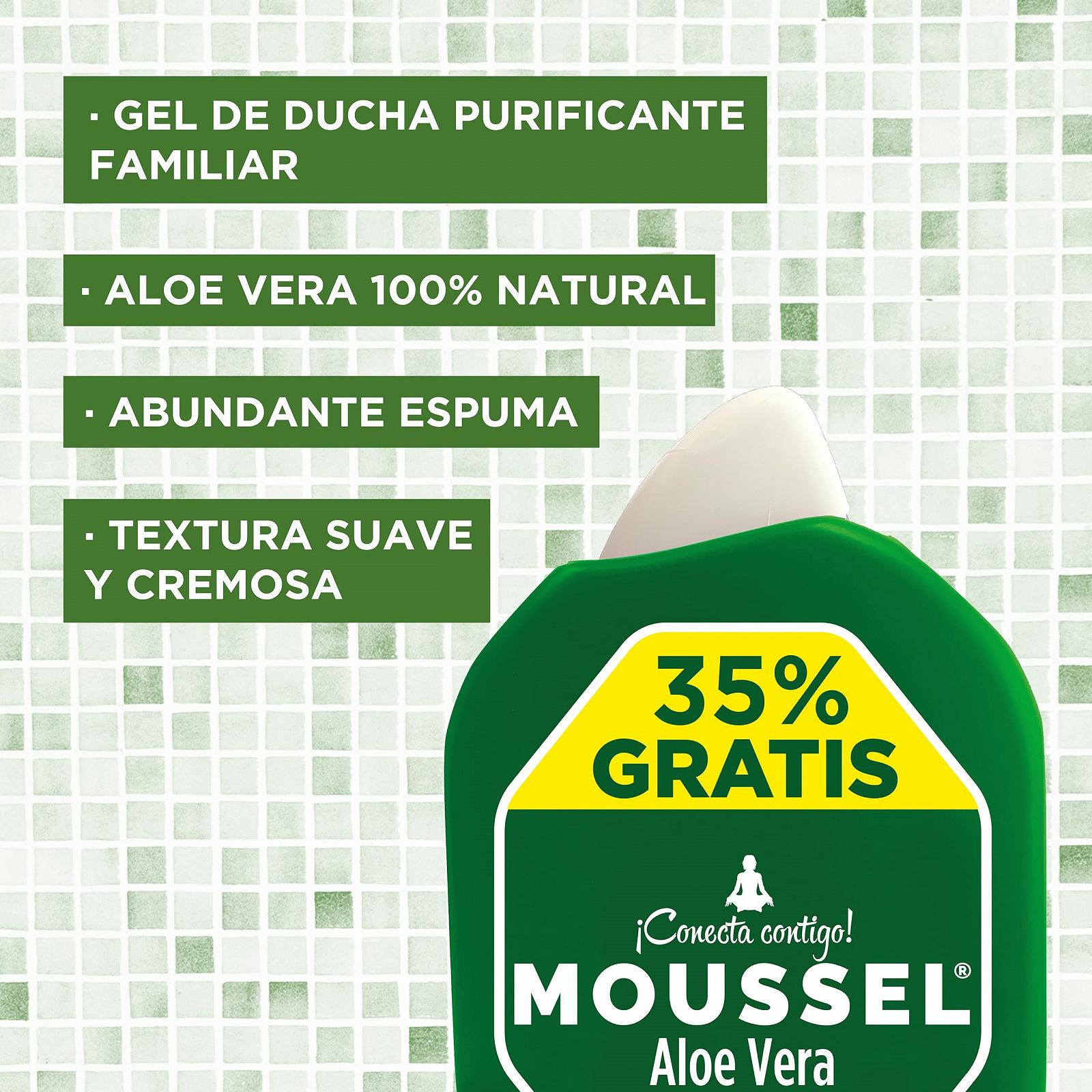 Гель для душу Moussel Aloe Vera 650 + 250 мл, фото №4