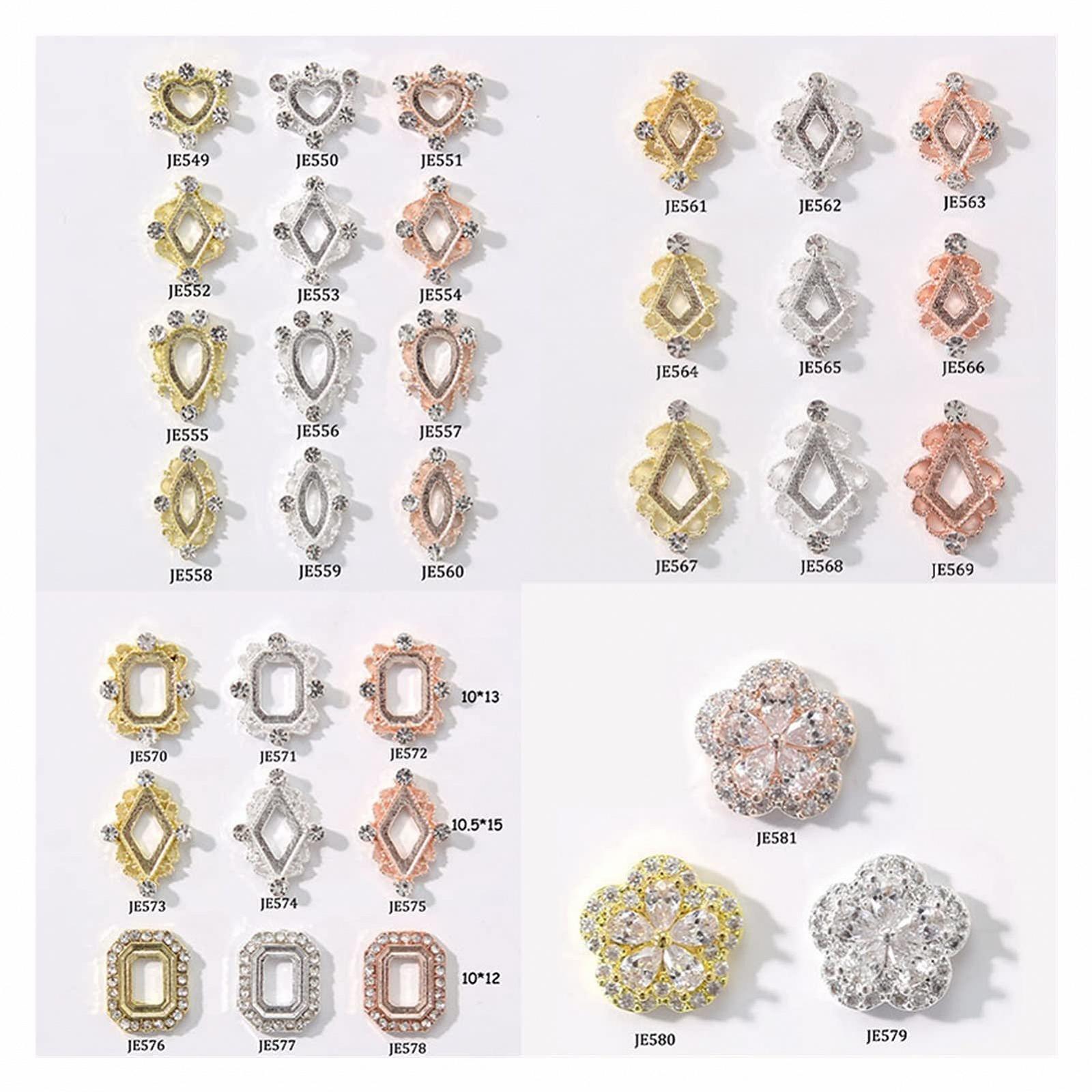 Квадратні Металеві 3D 100 шт Золотий / Бежевий, фото №6