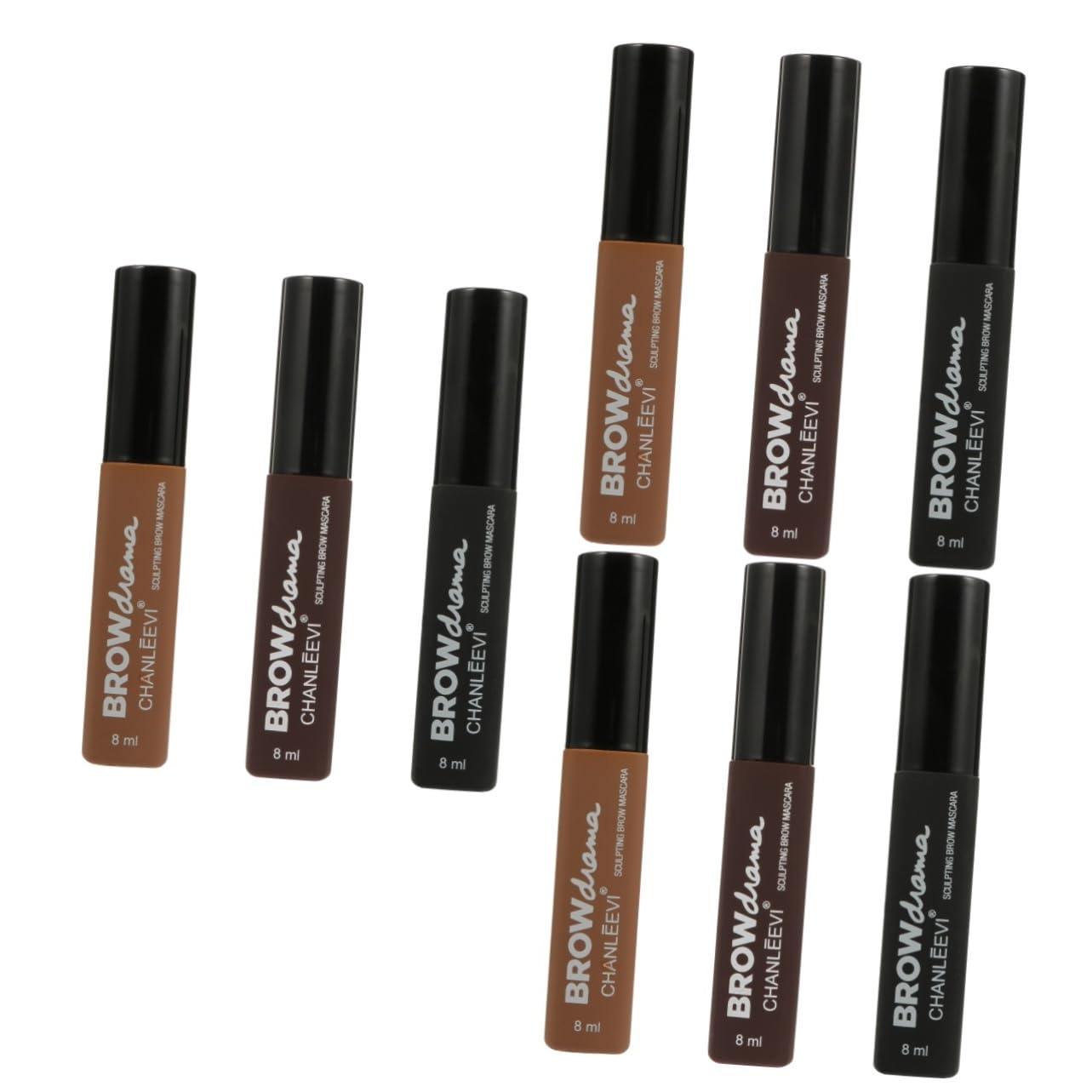 Крем-гель для брів FOMIYES Тришаровий Комплект з 9 Гелів Природний Без плям Пластиковий, фото №1