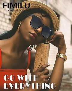 Солнцезащитные очки FIMILU F7295 Поляризованные Градиентные линзы UV400 Защита Ретро Стиль synthetic.ua - Фото 1