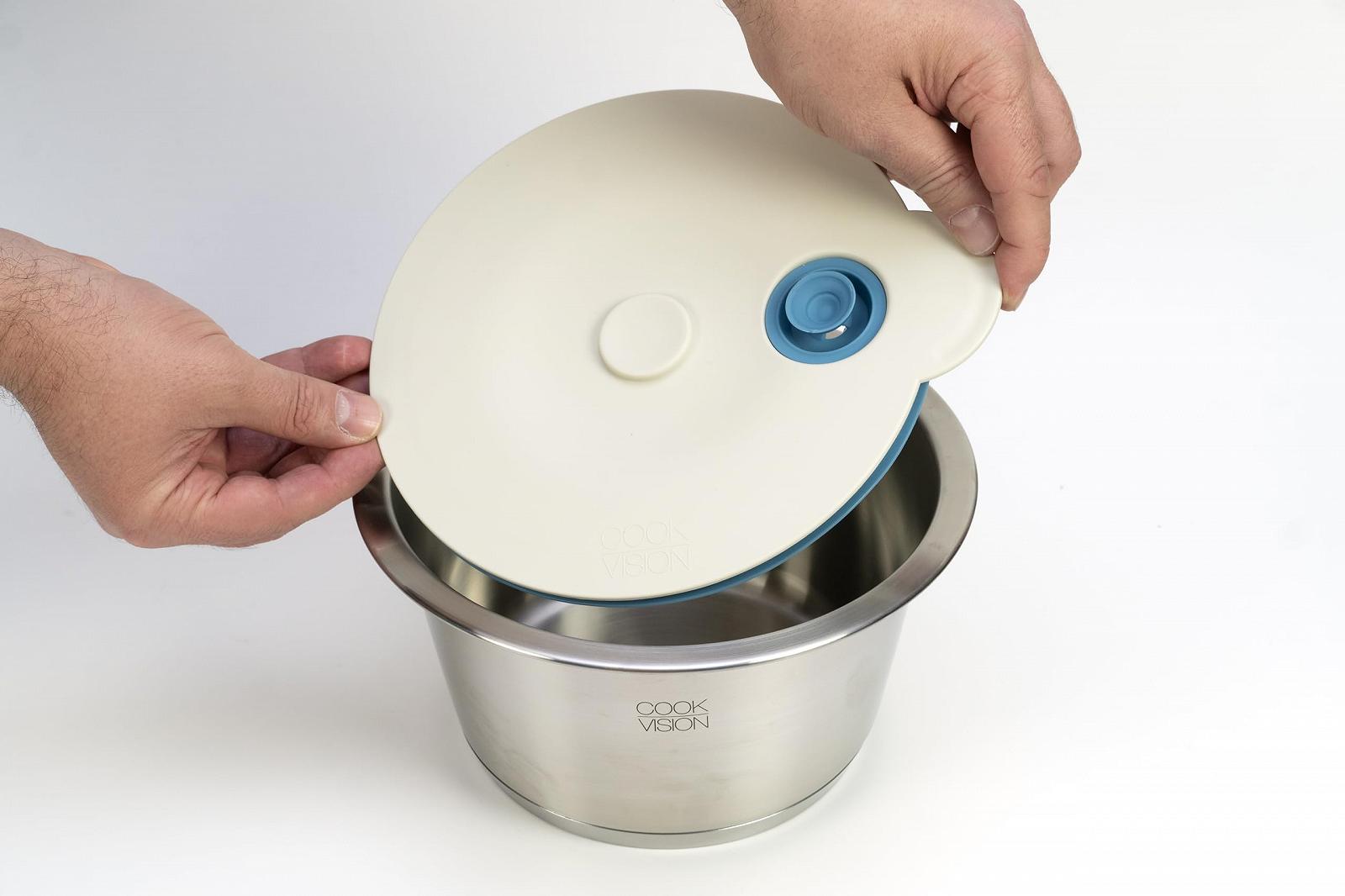 Набор кастрюль cookvision Komplett-Topf-Set 24 шт. с сковородками Черный, фото №5