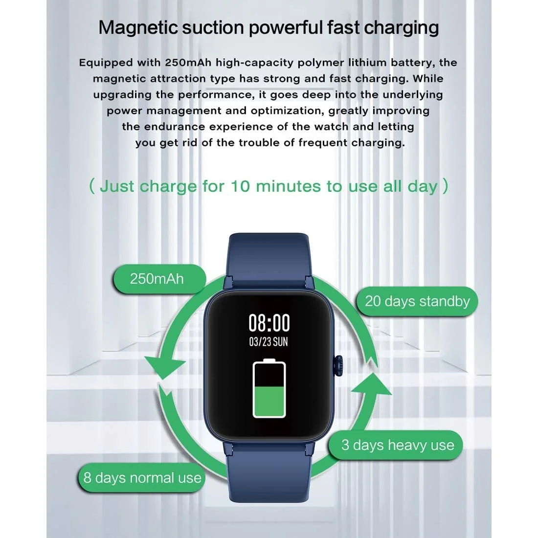 Смарт-годинник RollsTimi Жіночий для Android, фото №4