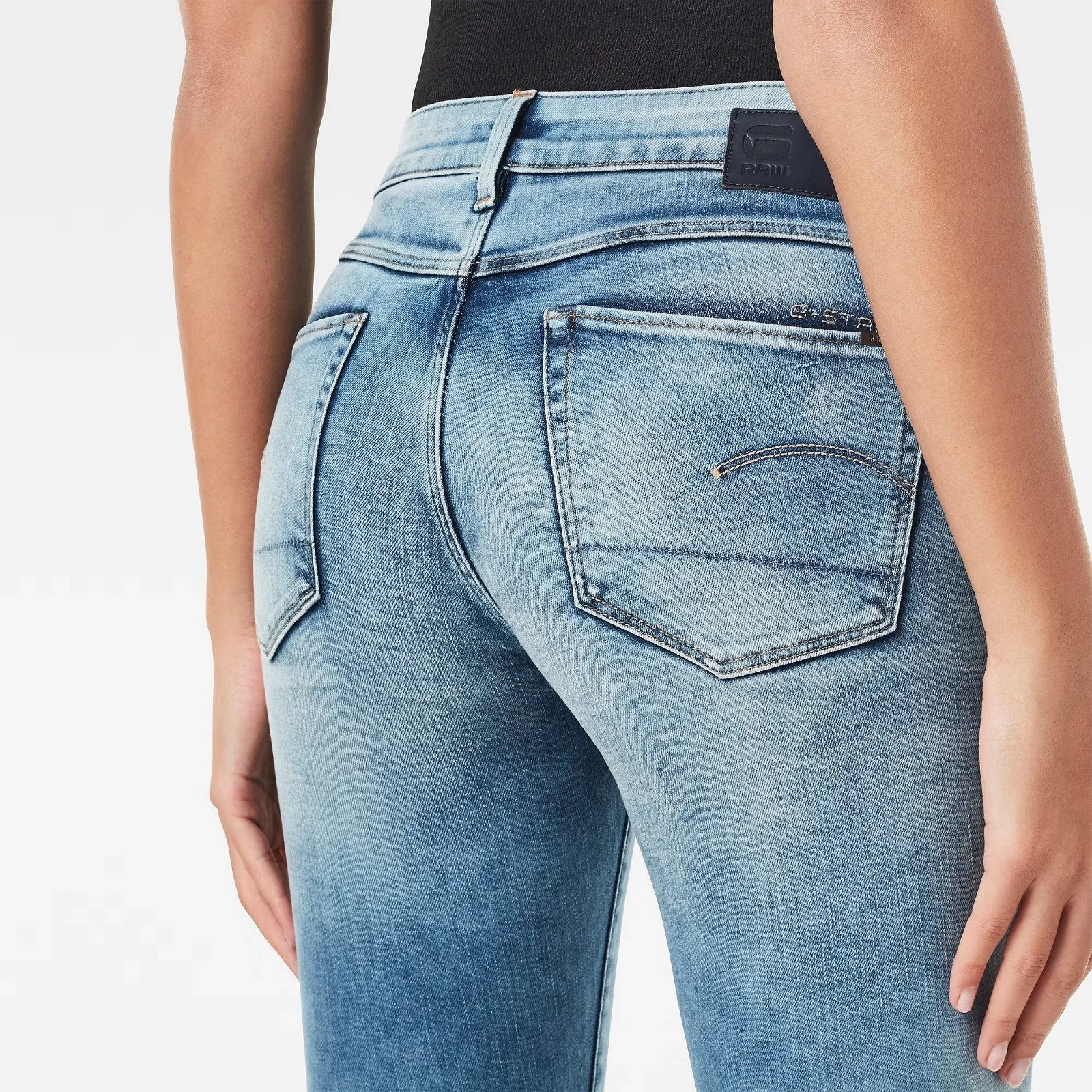 Жіночі джинси G‑STAR RAW 3301 Mid Skinny RP Ankle - 26, фото №3 Жіночі джинси G‑STAR RAW 3301 Mid Skinny RP Ankle - 26, фото №3