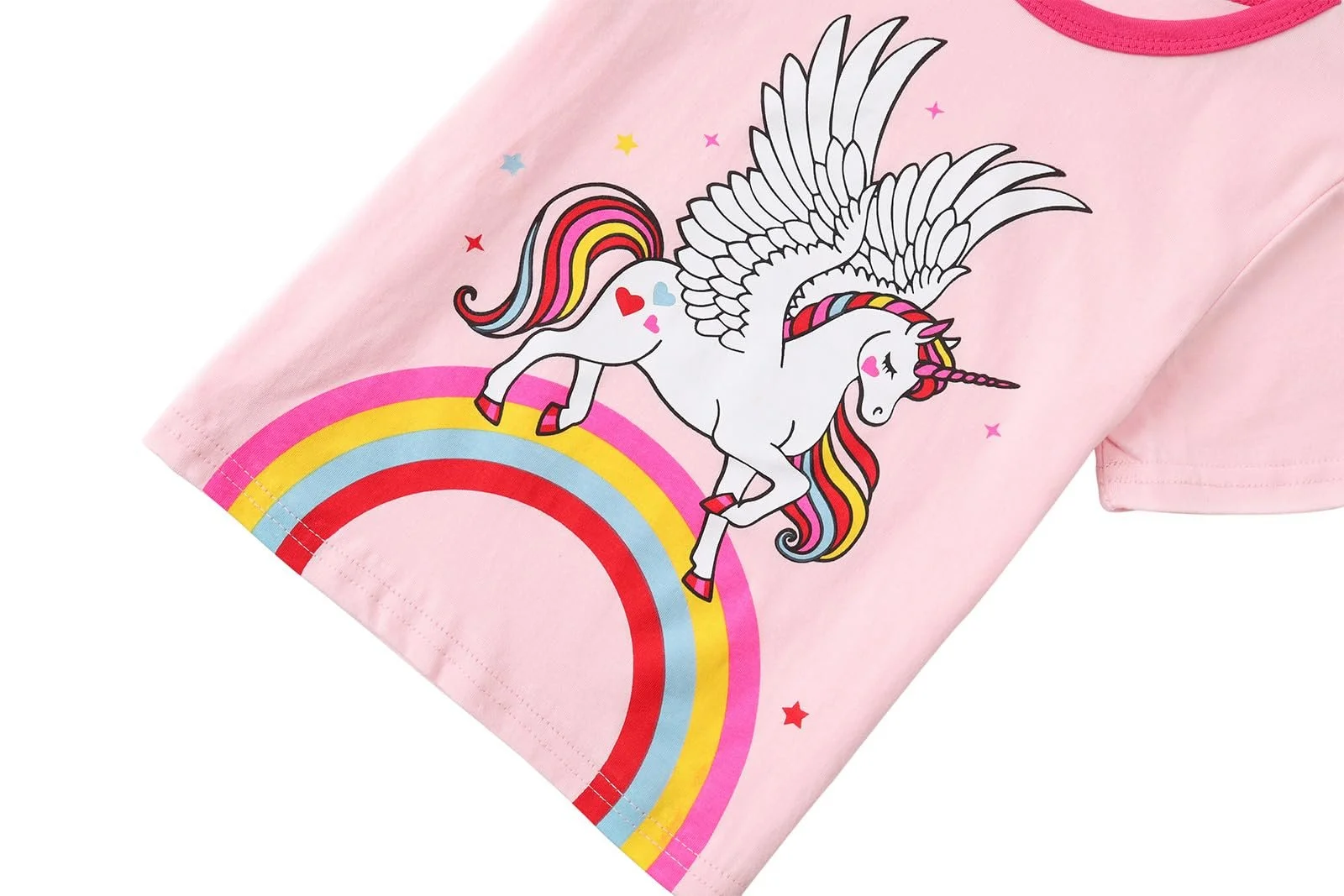 Пижамный комплект Детский Unicorn Хлопок Лето для девочек 3-8 лет 4 шт, фото №6 Пижамный комплект Детский Unicorn Хлопок Лето для девочек 3-8 лет 4 шт, фото №6