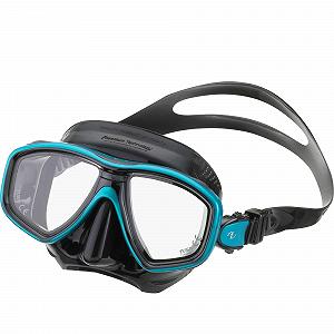Маска для дайвінгу Tusa Ceos M-212, чорна, силіконова synthetic.ua - Фото 1