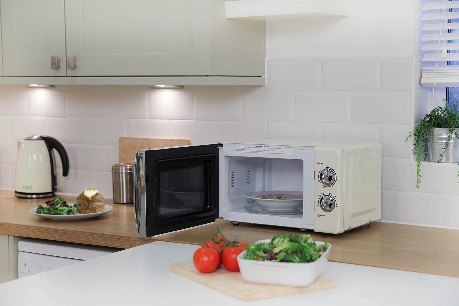 Микроволновая печь Russell Hobbs RHMM701C 17 л 700 Вт кремовая, фото №6
