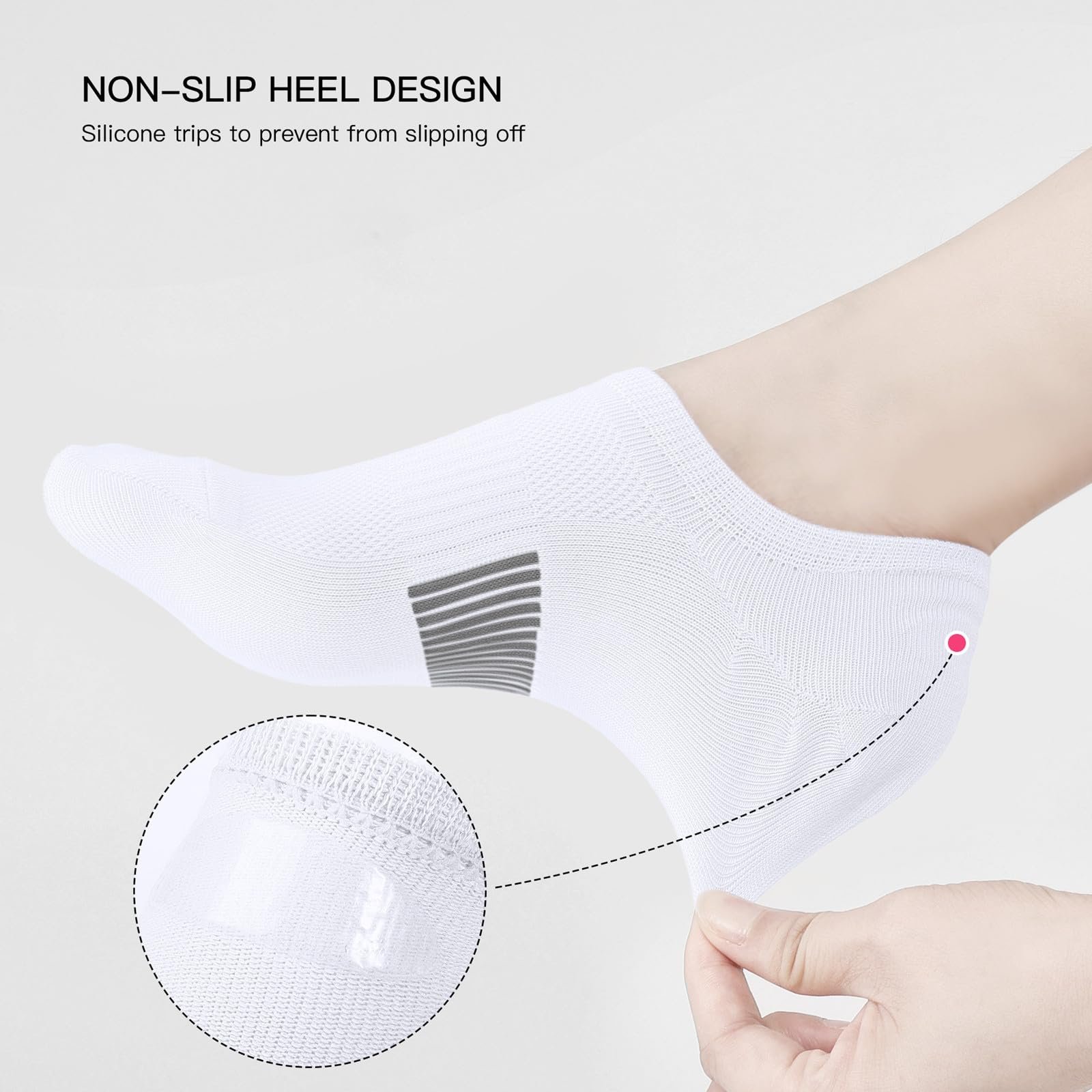 Носки-следки Женские 35-38 39-42, фото №4