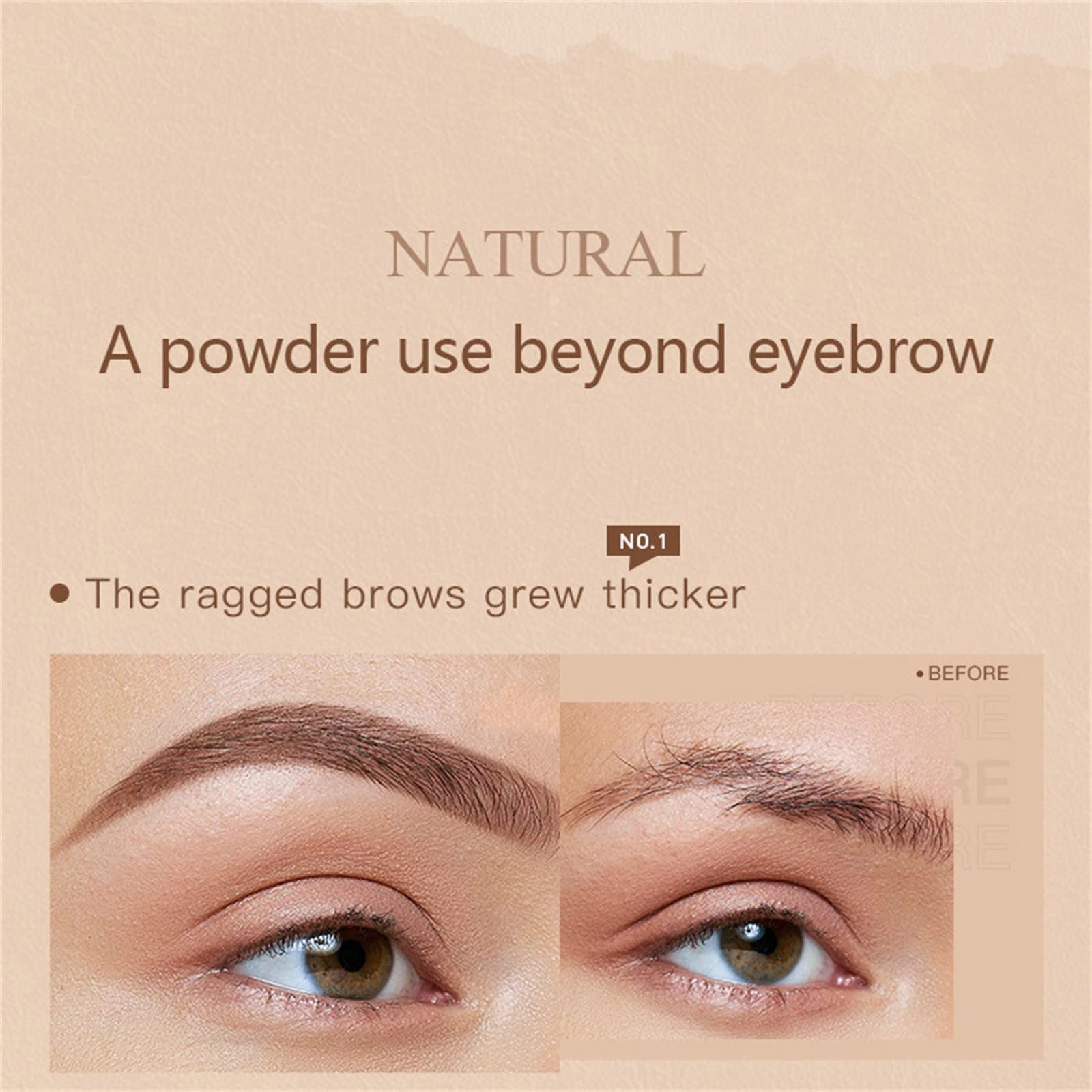 Пудра для бровей Doppelbürstenkopf Augenbrauencremes B Один размер, фото №7 Пудра для бровей Doppelbürstenkopf Augenbrauencremes B Один размер, фото №7