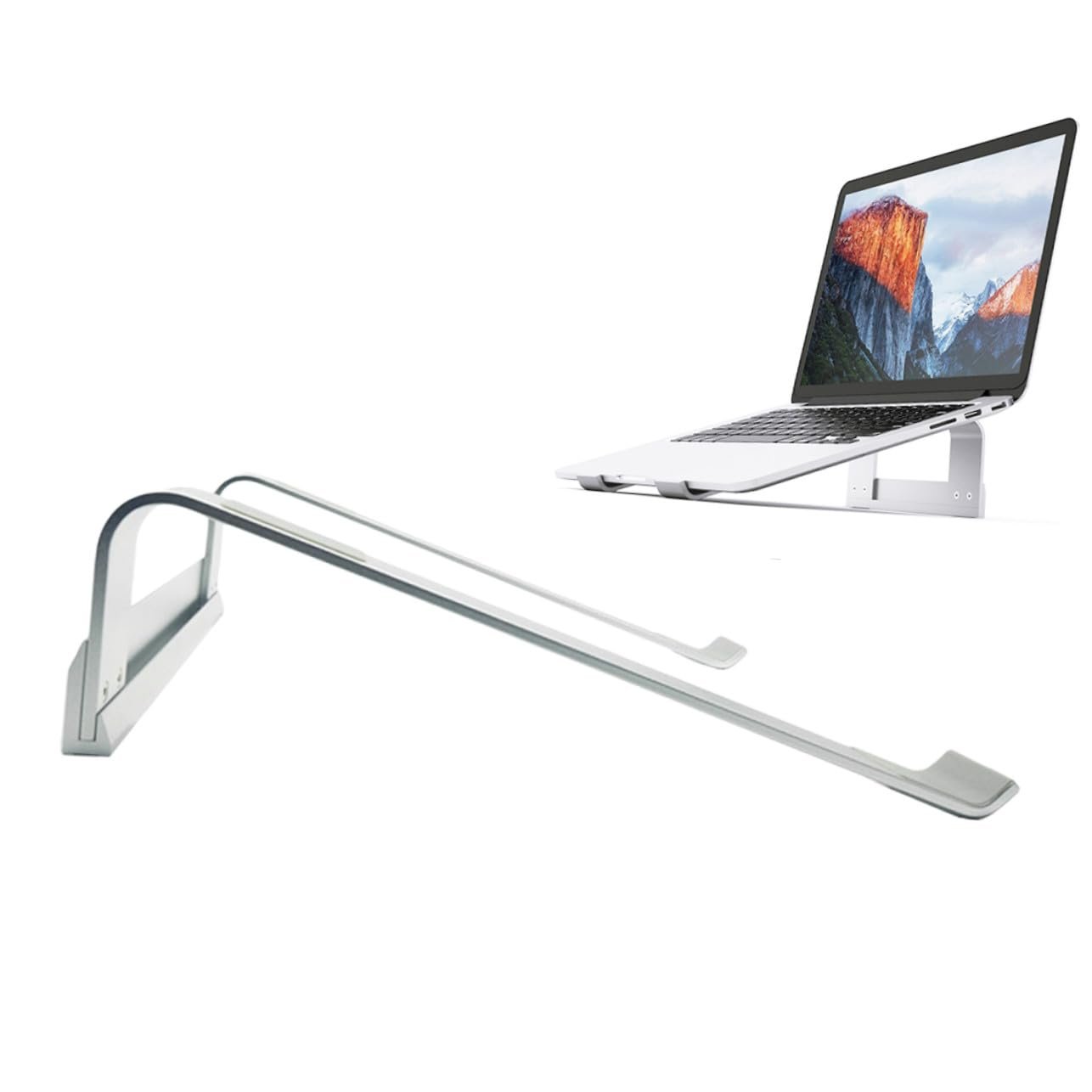 Підставка для ноутбука Homoyoyo алюмінієва вентильована ергономічна легка портативна, фото №1