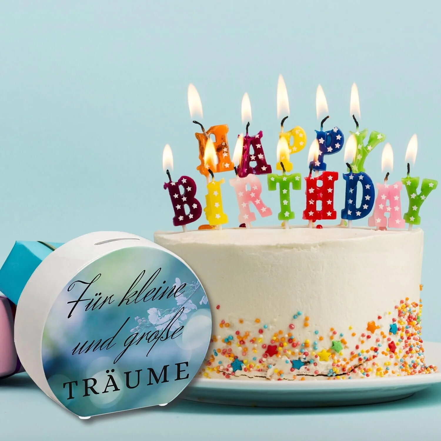 Скарбничка Traumerfüller "Für kleine und große Träume" керамічна, фото №6