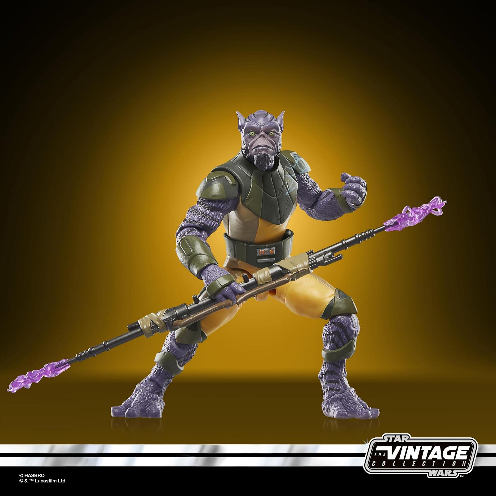 Екшн-фігурка Star Wars The Vintage Collection Garazeb "Zeb" Orrelios Deluxe Rebels, масштаб 9,5 см, фото №7