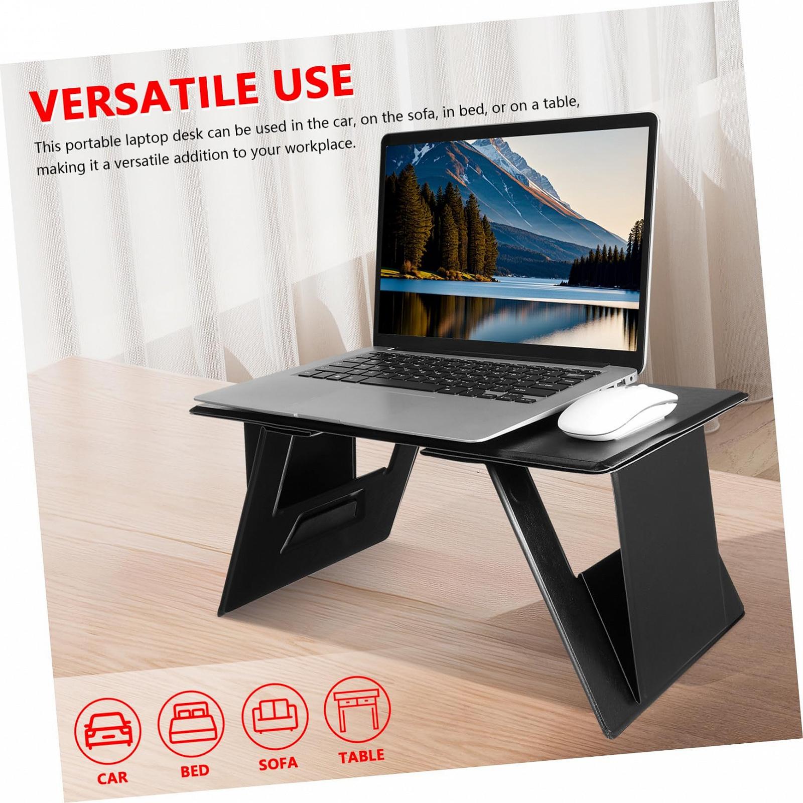 Підставка для ноутбука складана NUOBESTY з регульованим кутом нахилу, нековзним дизайном і міцною конструкцією, портативна, фото №8 Підставка для ноутбука складана NUOBESTY з регульованим кутом нахилу, нековзним дизайном і міцною конструкцією, портативна, фото №8