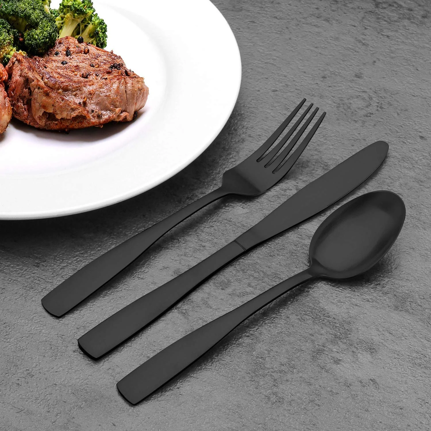 Набор столовых приборов Bettlife 16 предметов, из нержавеющей стали, фото №6