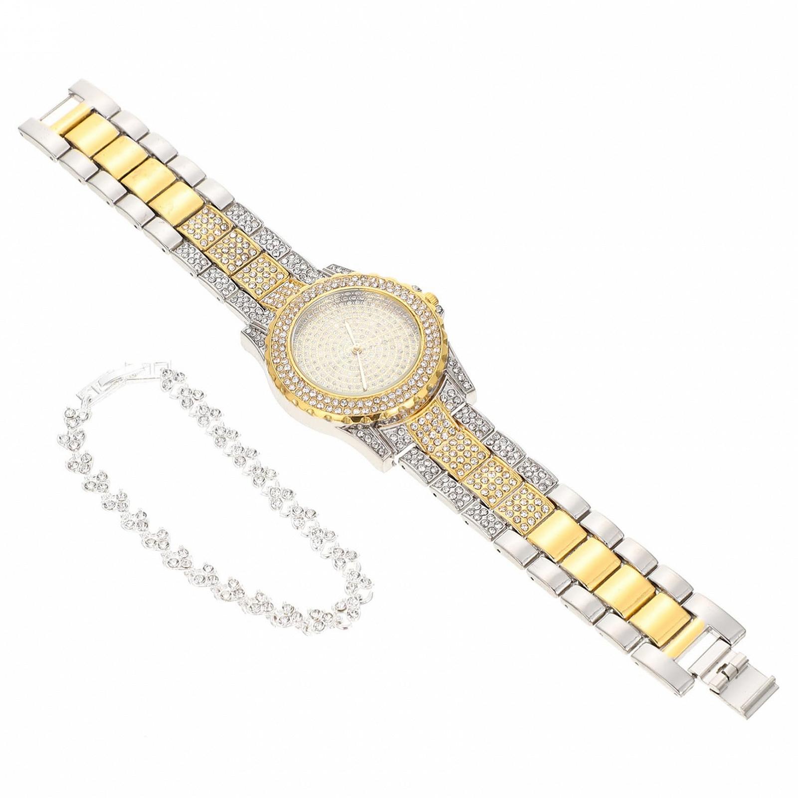 Жіночий годинник OATIPHO Набір Годинник і еластичний браслет, фото №1 Жіночий годинник OATIPHO Набір Годинник і еластичний браслет, фото №1