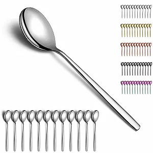 Ложка столова Berglander з нержавіючої сталі, набір 12 штук synthetic.ua - Фото 1