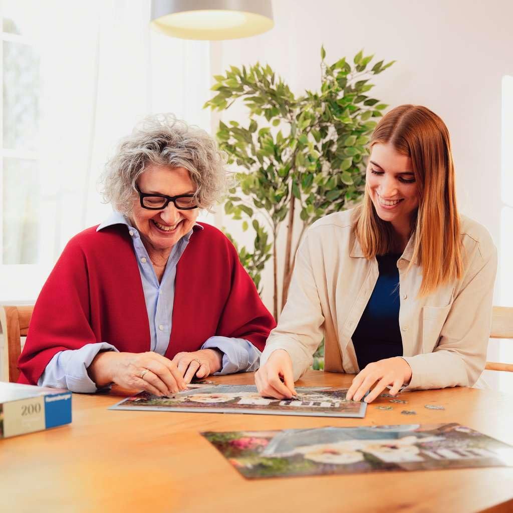 Пазл Ravensburger Feel Well & Puzzle Summer House on the Lake 12001370 200 деталей для літніх людей, фото №4