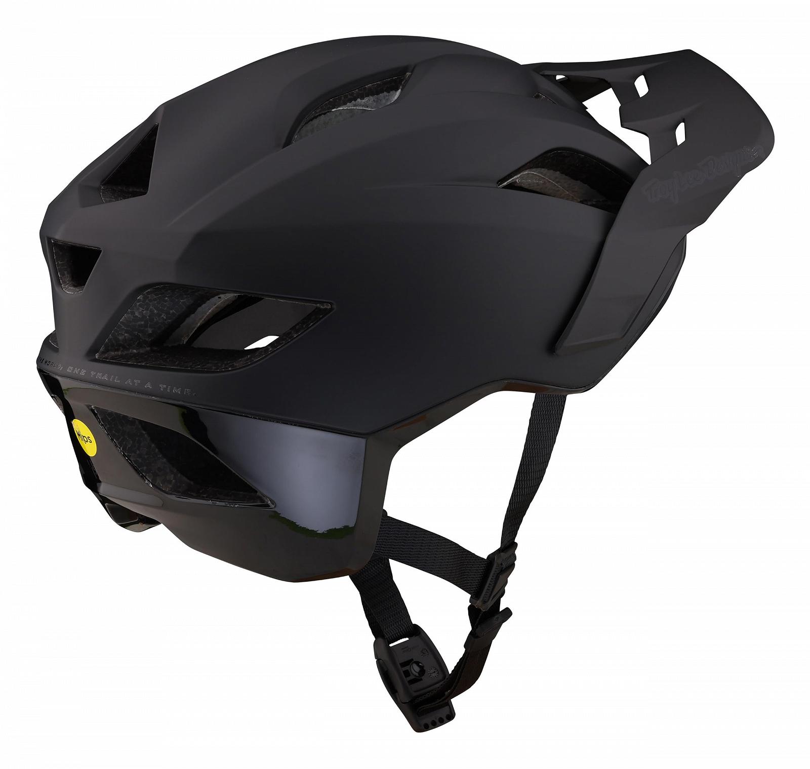 Шолом Troy Lee Designs D4 Composite для гірського велосипеда, Plain, для дорослих, чорний, XL, фото №2